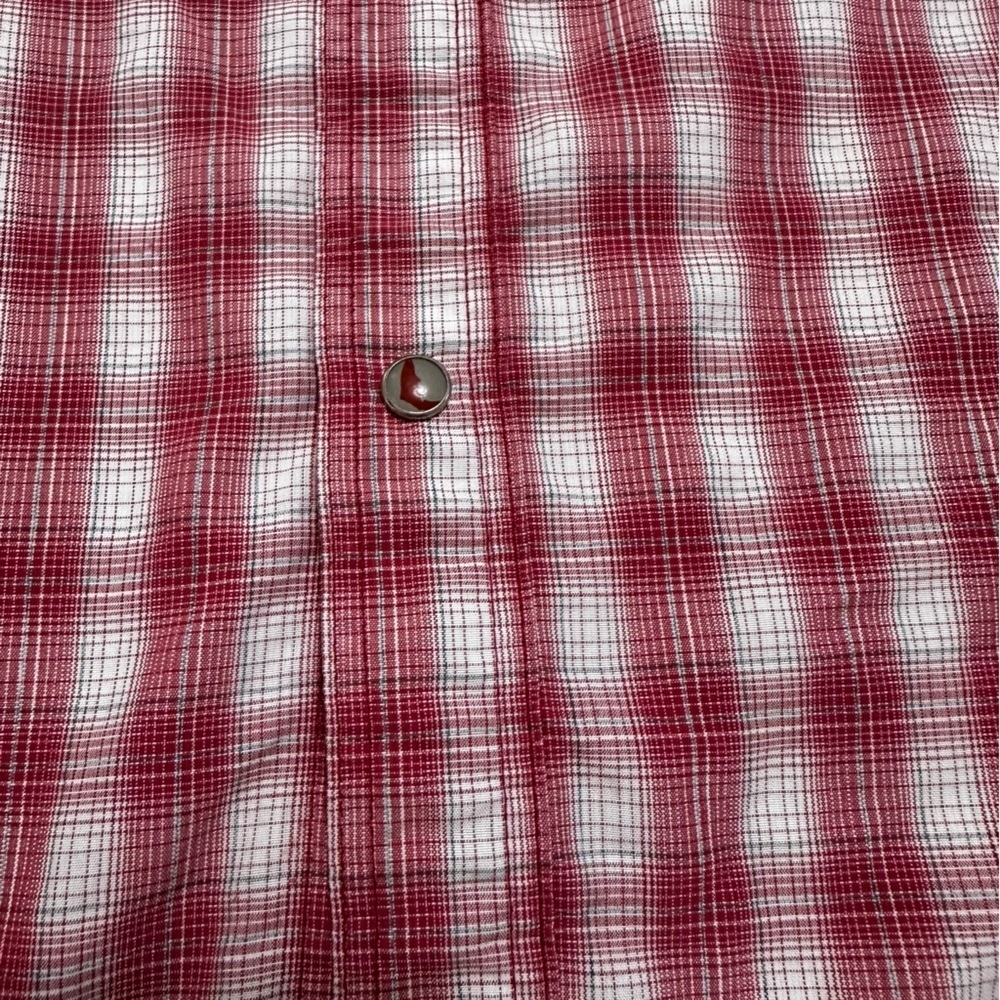 Simms Pearl Snap Shirt Plaid Vented Fishing Shirt Men’s Size Large - Picture 5 of 10